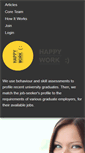 Mobile Screenshot of happywork.com